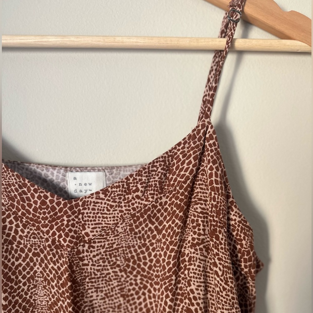 Leopard dress tank